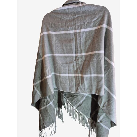 RIIQIICHY Scarf for Women Scarves and Wraps Pashmina Light Green - Picture 3 of 4